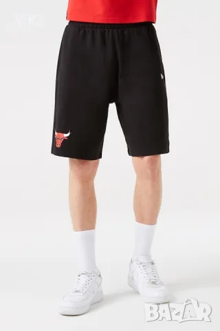 Оригинални мъжки къси гащи New Era x Chicago Bulls NBA, снимка 4 - Къси панталони - 55573071