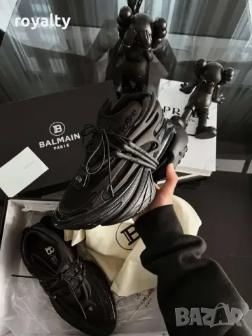 Balmain Unicorn Triple Black Маратонки 