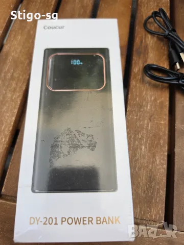 Продавам преносима батерия (Power Bank) Coucur DY-201 – 10000mAh, Чисто нова с дисплей, снимка 4 - Външни батерии - 55597614