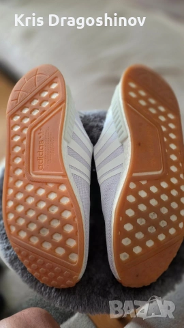 Маратонки Adidas NMD_R1 White/Gum Custom, снимка 6 - Маратонки - 54838033