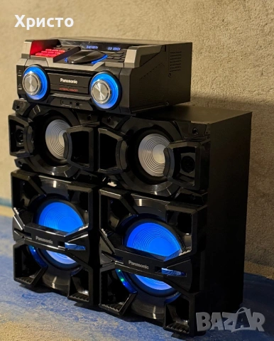 Аудио система Panasonic SC-MAX4000EK, CD плеър, FM тунер, Bluetooth, NFC, 2400W  , снимка 3 - Аудиосистеми - 54824217