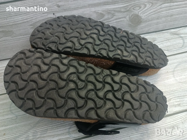 Birkenstock N 35 Germany кожени чехли, снимка 6 - Чехли - 54970678