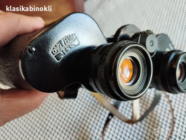 ТОП Бинокъл Carl Zeiss Jena-JENOPTEM-MULTI-COATED -10 х 50W-ГДР-, снимка 3 - Екипировка - 54973740
