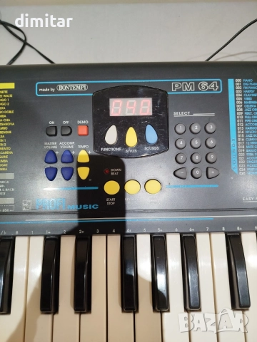 Синтезатор Bontempi Profi Music PM -64, снимка 6 - Синтезатори - 55161726