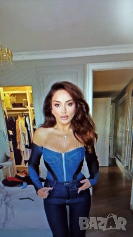 Готин топ тип Mugler, снимка 4 - Корсети, бюстиета, топове - 54652891