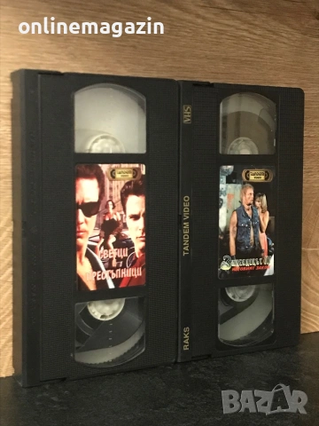 Видеокасети “ Змиеядецът 3  и Светци и Престъпници “ VHS, снимка 4 - Други жанрове - 55269997