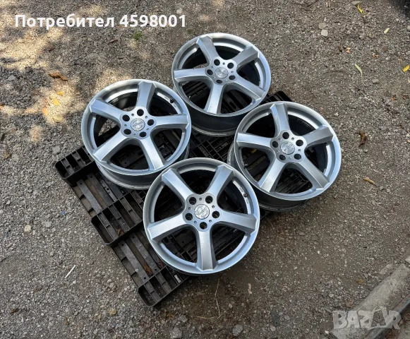 4бр.Алуминиеви джанти ENZO 17цола 5x112 за Vw Tiguan,T-Roc,Passat,Skoda Kodiaq,Yeti,Audi A3,Q2,Q3, снимка 3 - Гуми и джанти - 55590580