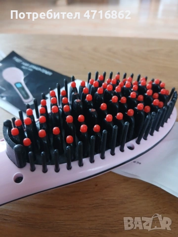 Четка ел."изправител" за коса, снимка 4 - Преси за коса - 54053800