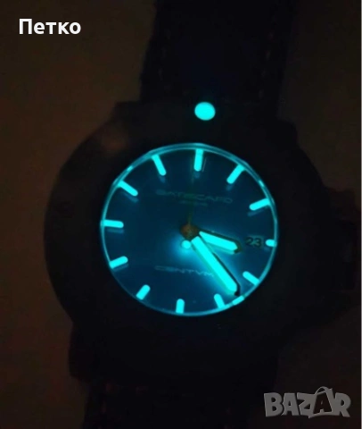 Batiscafo Aqua Blue Dial 45, снимка 4 - Мъжки - 54675009