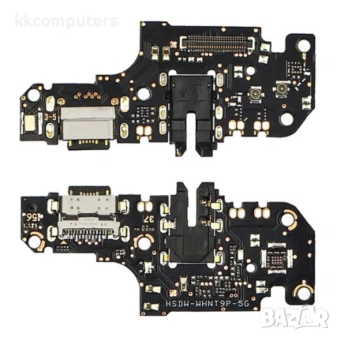 Конектор зареждане за XIAOMI Mi 10T Lite на платка с микрофон и компоненти