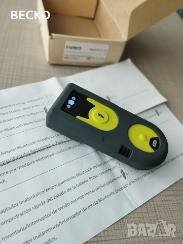 Баркод скенер ,четец Inateck BCST-42, снимка 7 - Друга електроника - 54727362