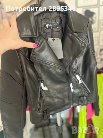Дамски кожени якета, снимка 2 - Якета - 54010523