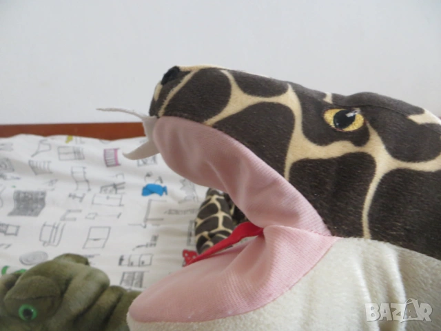 Крокодил и змия за театър, снимка 9 - Плюшени играчки - 49423938