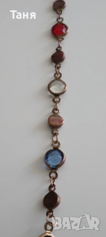 Колие с кристалчета, снимка 4 - Колиета, медальони, синджири - 55167959