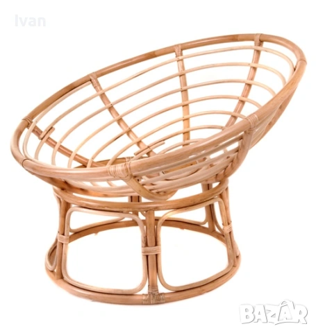 ратанов стол папасан 90см х 100см 