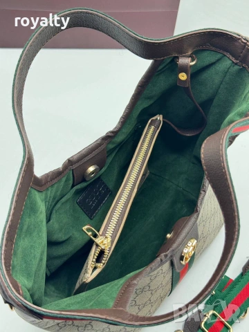 Gucci Нова Дамска Кожена Гучи Различни Цветове , снимка 11 - Чанти - 55152538