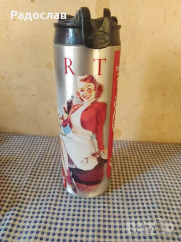 стар термос Coca - Cola, снимка 3 - Колекции - 55449645