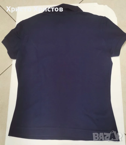 Дамска поло тениска LACOSTE, слим кройка  Размер 42, снимка 4 - Тениски - 55122030