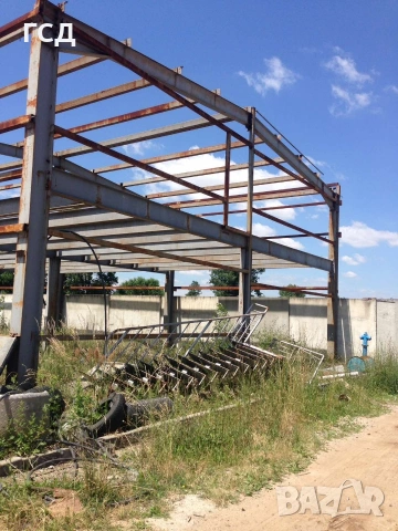 Метална конструкция тип Ригел 420кв. , снимка 2 - Тенекеджийски услуги - 54638704