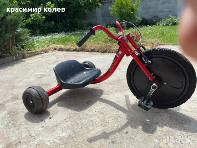 дрифт триколка "CHOPPA", снимка 6 - Детски велосипеди, триколки и коли - 54589745