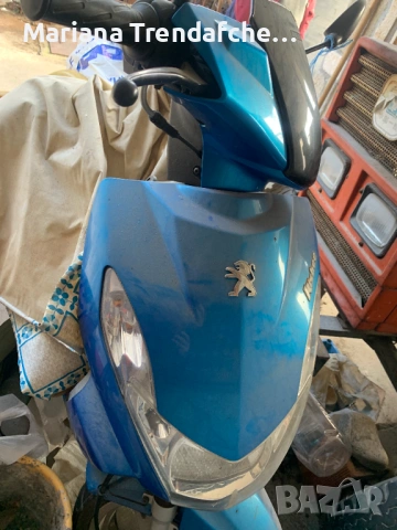 Моторче - скутер ПЕЖО KISBEE 50, снимка 2 - Мотоциклети и мототехника - 54114332