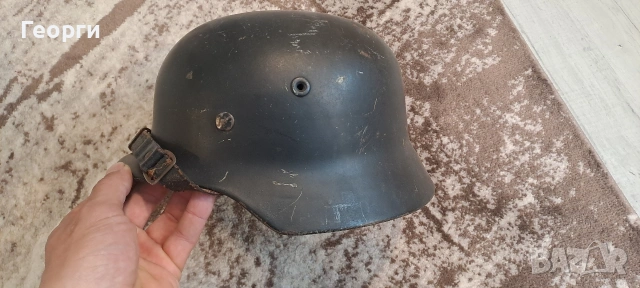 Каска М40, снимка 5 - Антикварни и старинни предмети - 54148400