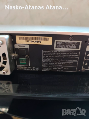 Домашно кино Samsung HT-TP75 , снимка 5 - Плейъри, домашно кино, прожектори - 54978997