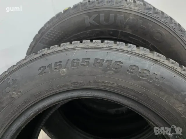 4бр зимни гуми 215/65/16 KUMHO L06467 , снимка 6 - Гуми и джанти - 55649220