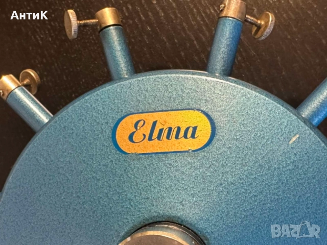 Немска Часовникарска Машина ELMA Germany, снимка 2 - Антикварни и старинни предмети - 54568419