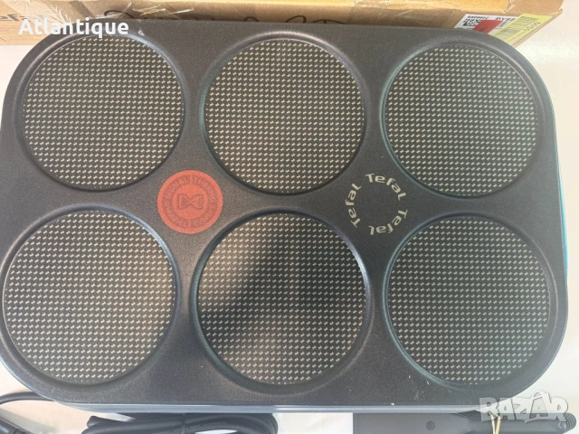 Скара за палачинки и яйца Tefal - 1000W, снимка 2 - Скари - 54494009