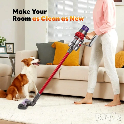 Резервна батерия 7200mAh за Dyson V10 / SV12 с филтър - НОВА, снимка 4 - Прахосмукачки - 54919072