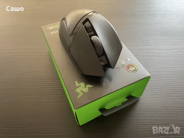 Razer Basilisk X HyperSpeed безжична мишка, снимка 3 - Клавиатури и мишки - 55504791