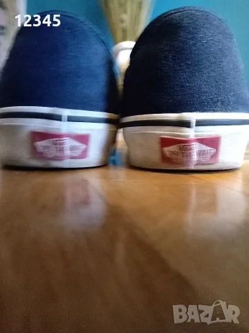 Кецове в синьо Vans, снимка 2 - Кецове - 55401138
