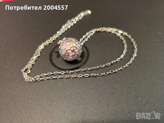 Красиви Арома колиета-дифузери с верижка и 5 бр. резервни филца, снимка 4 - Ароматизатори - 55390935