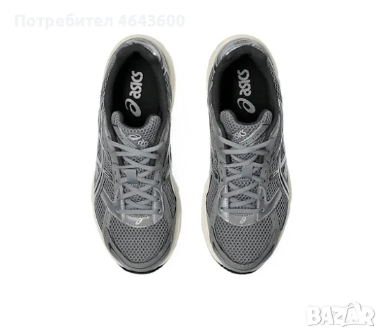 Мъжки маратонки ASICS Gel-1130 Clay Grey Pure Silver, снимка 3 - Маратонки - 55298083