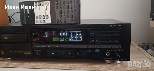 Компактдиск SONY CDP-990, снимка 3 - Декове - 54751752