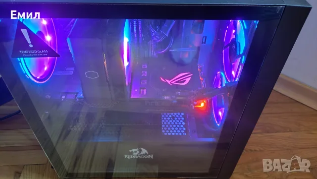 Мощен Геймърски и Стрийминг компютър i7-11700F ROG Strix GTX 1070 16GB RAM 3200MHz NVMe+1TB HDD, снимка 4 - Геймърски - 55568326