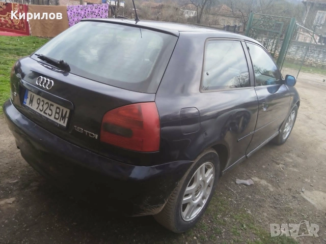 Заден капак  багажник Ауди А3 8l 0т 1997 - 2002г. тъмно син цвят
