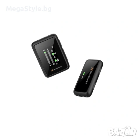 NearStream AW-AWM20T Безжична микрофонна система Lavalier 2TX 1RX 2.4GHz USB C микрофон за камера, снимка 3 - Друга електроника - 55176790