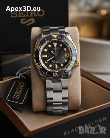 Часовник Seiko Carbon Edition mod