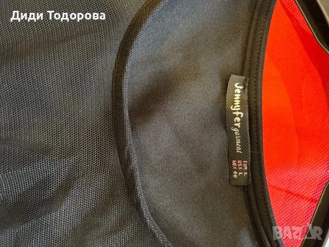 Черно боди, бранд ”Jennyfer”, снимка 3 - Бельо - 55023083