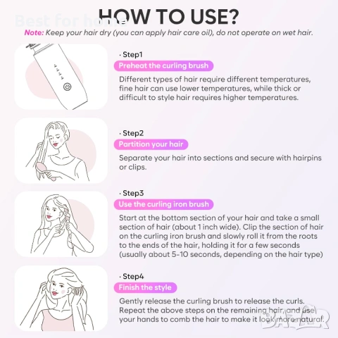 Безжична четка за маша, преносима маша 3 в 1, снимка 5 - Друга електроника - 54157444