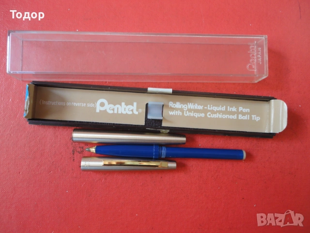 Японски химикал Pentel в кутия , снимка 5 - Антикварни и старинни предмети - 54096916