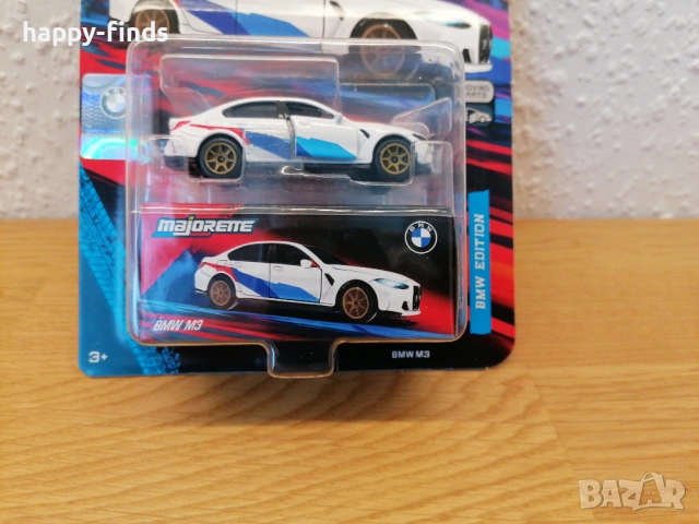Majorette BMW Edition BMW M3 BMW M4 GT3 Evo BMW X5M Competition BMW 2002 Turbo BMW M3, снимка 3 - Колекции - 54458879