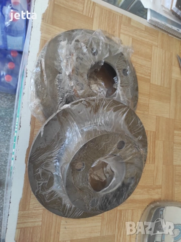 Задни спирачни дискове за Ауди 80 B3 B4, купе, 90, 100 C2 C3, снимка 2 - Части - 54709291
