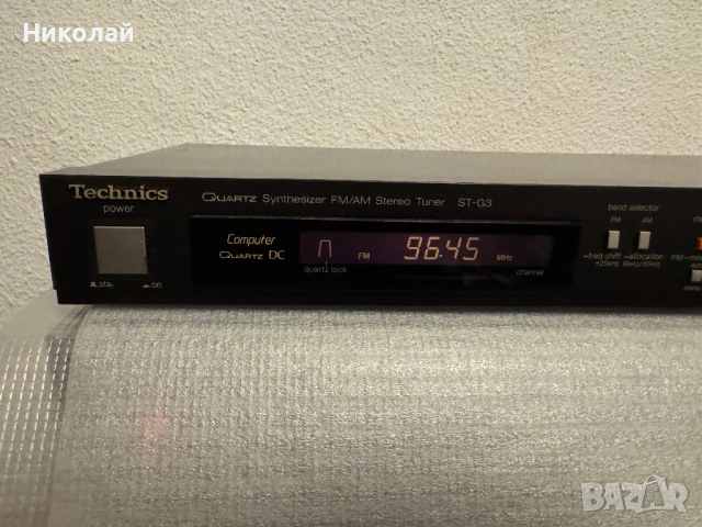 TECHNICS ST-G3 СТЕРЕО ТУНЕР , снимка 5 - Ресийвъри, усилватели, смесителни пултове - 54198102