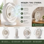 Мощен безшумен вентилатор 35W с двойно въртене и модерен дизайн, снимка 4