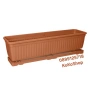 Сандъче за цветя 71 x 18.5 x 17 см, сандъче с подложка, снимка 1