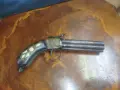 Старинен капсулен пистолет тип „пеперница“ (на английски: pepperbox pistol или pepper-box revolver, снимка 6