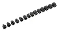 LASER TOOLS 14 броя 3/8" impact stubby profile Шестостенни качествени вложки камъни, снимка 2